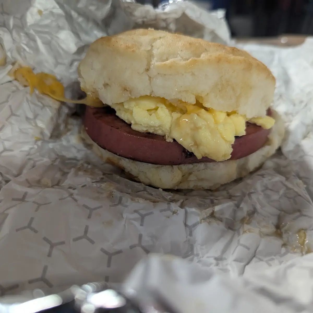 Bacon or Sausage Egg & Cheese