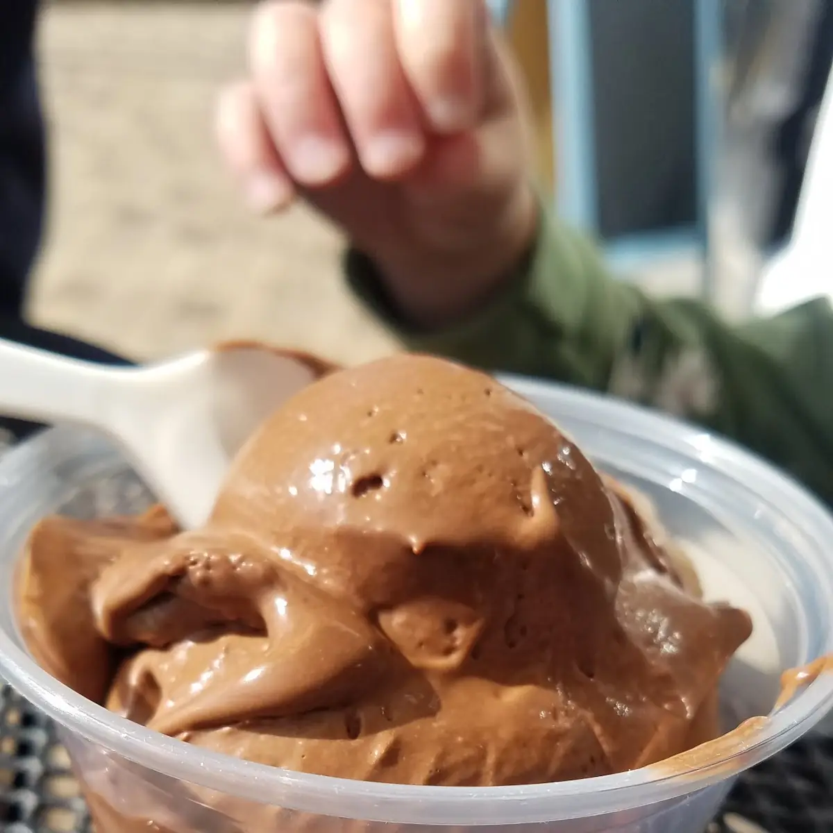 Pint of Kickass Chocolate Ice Cream