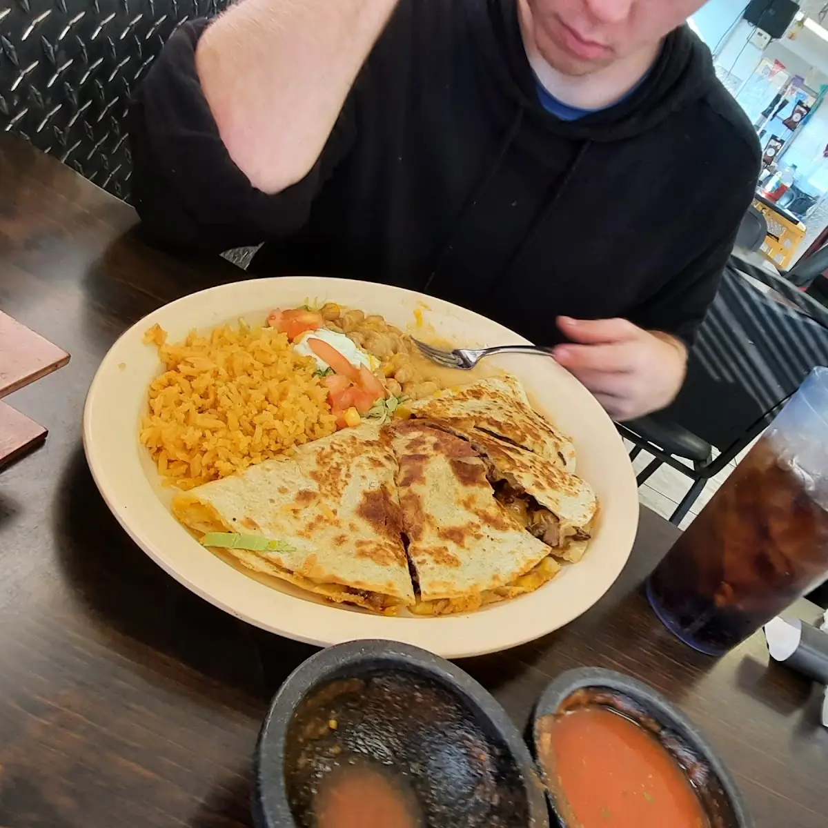 Quesadilla Plate