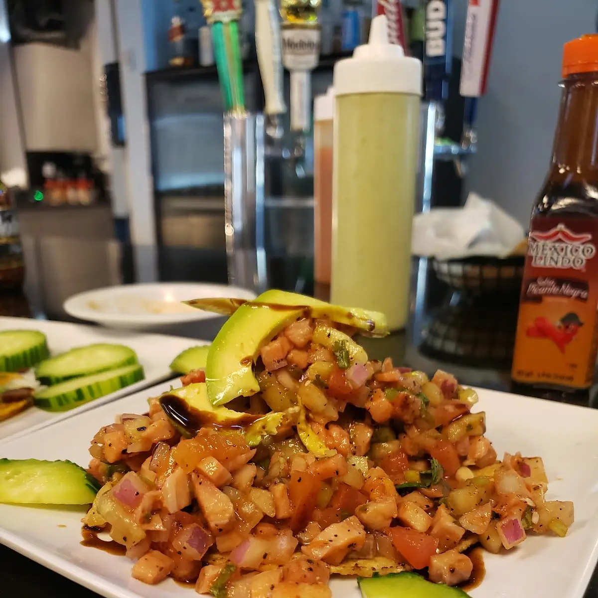 Ceviche Tostada