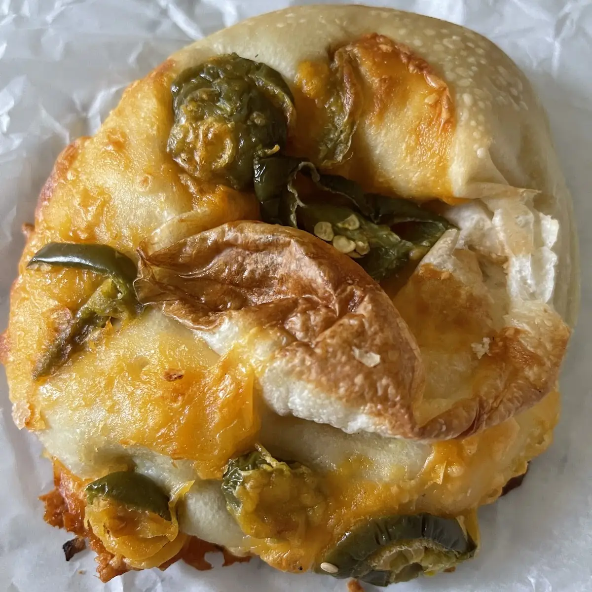 Jalapeño Cheese Bagels