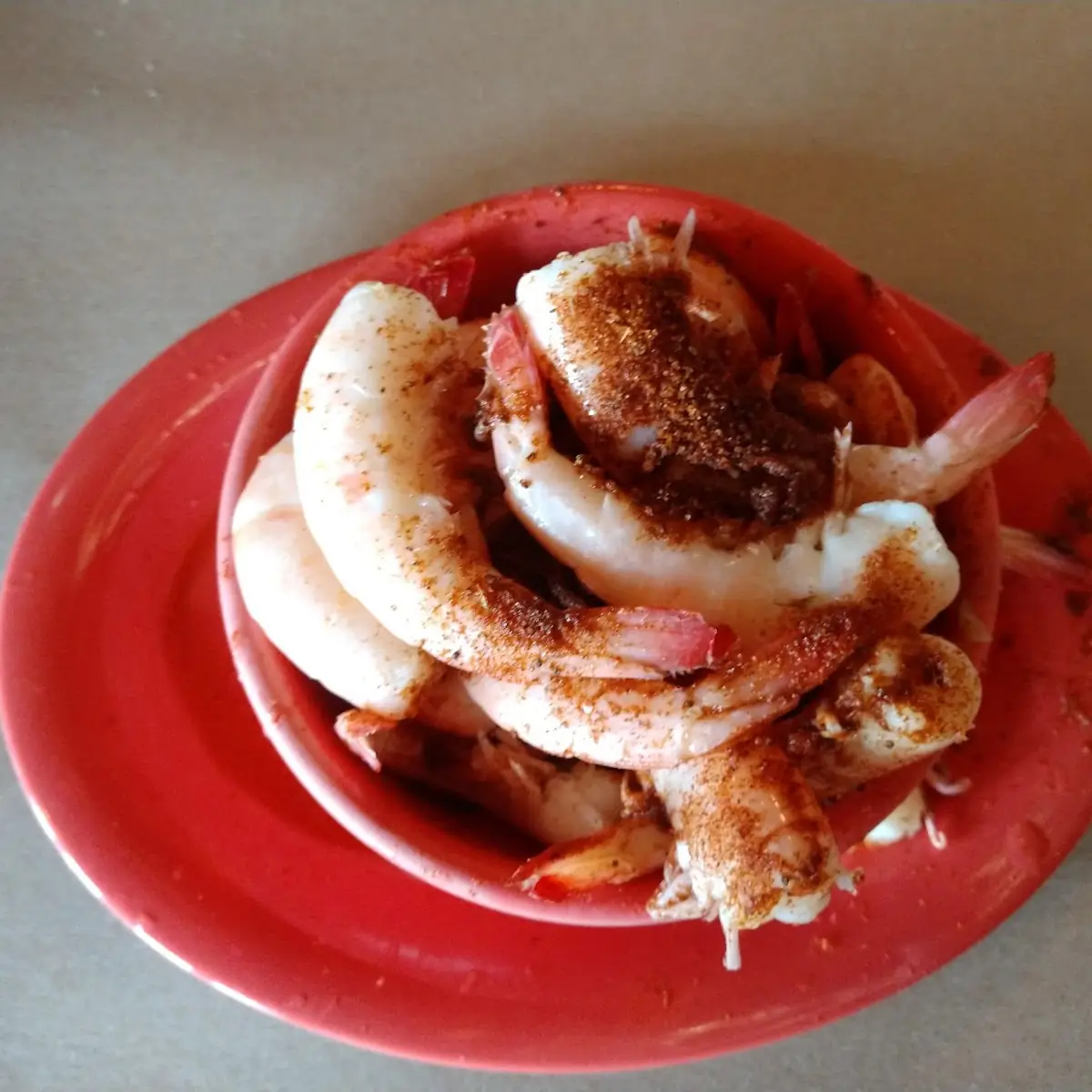 Steamed Shrimp