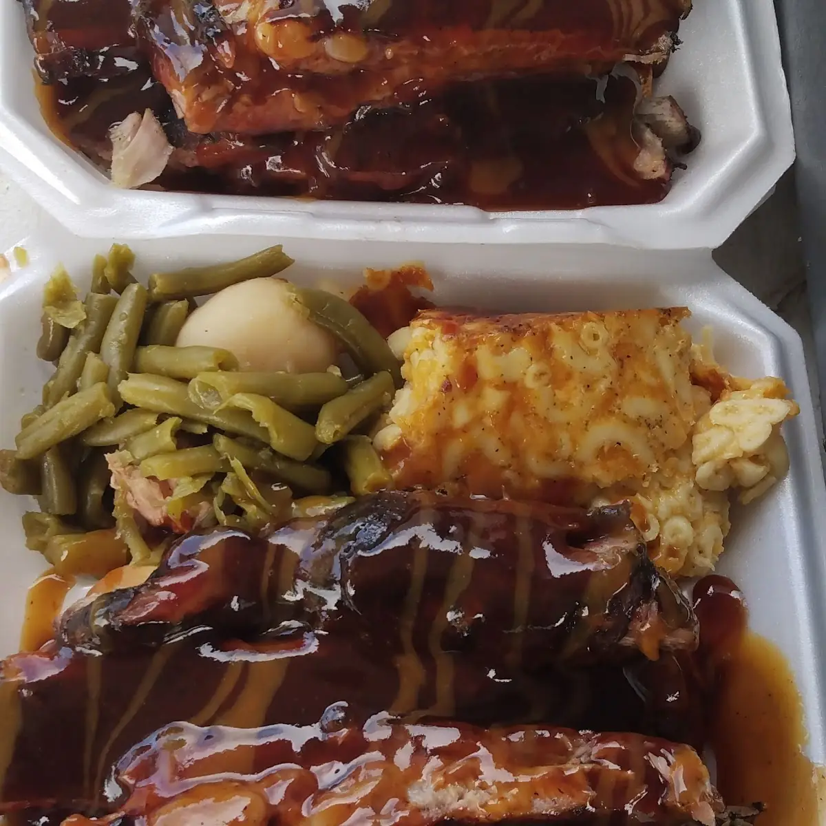 Half Slab Rib Sandwich