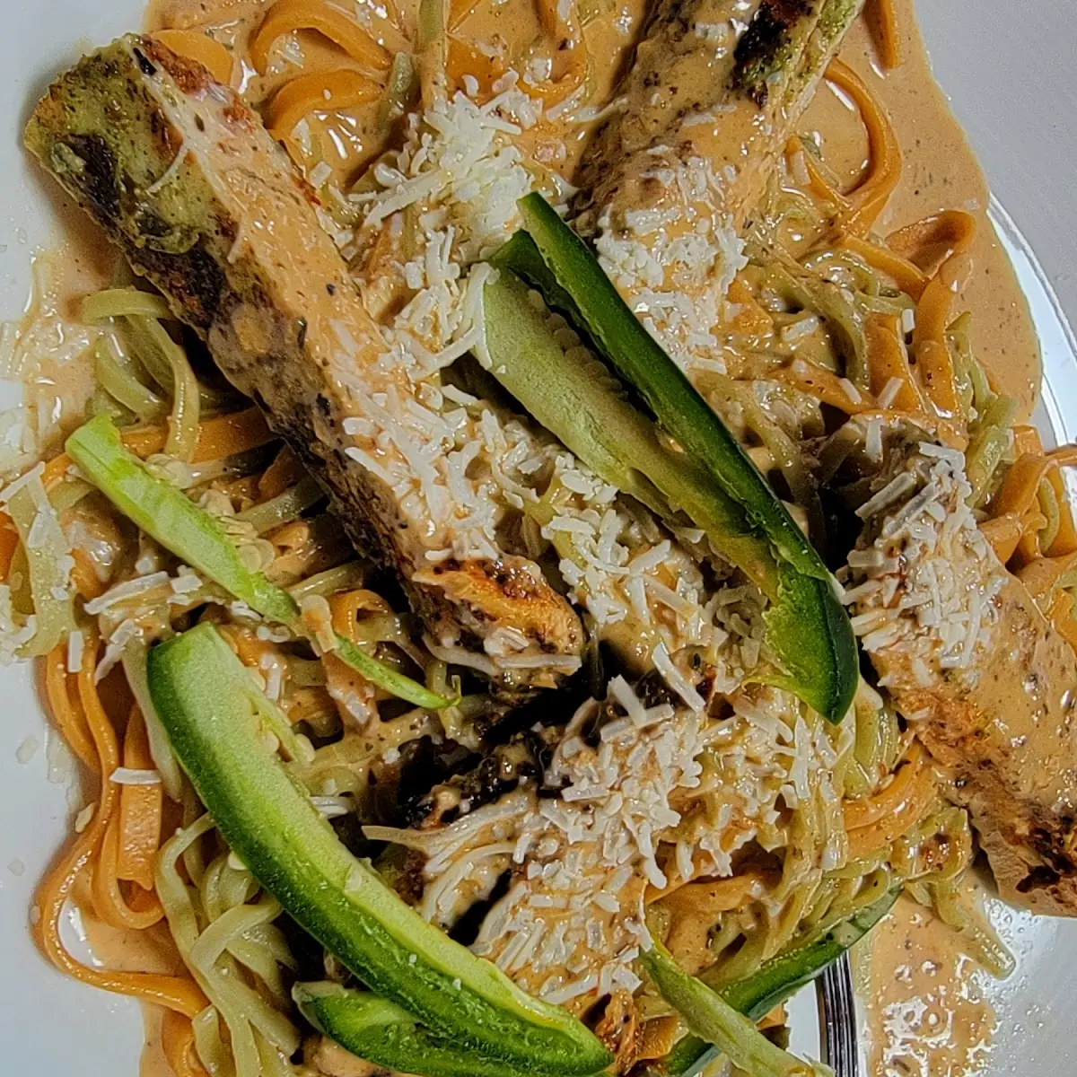 13 Spiced Chicken Pasta