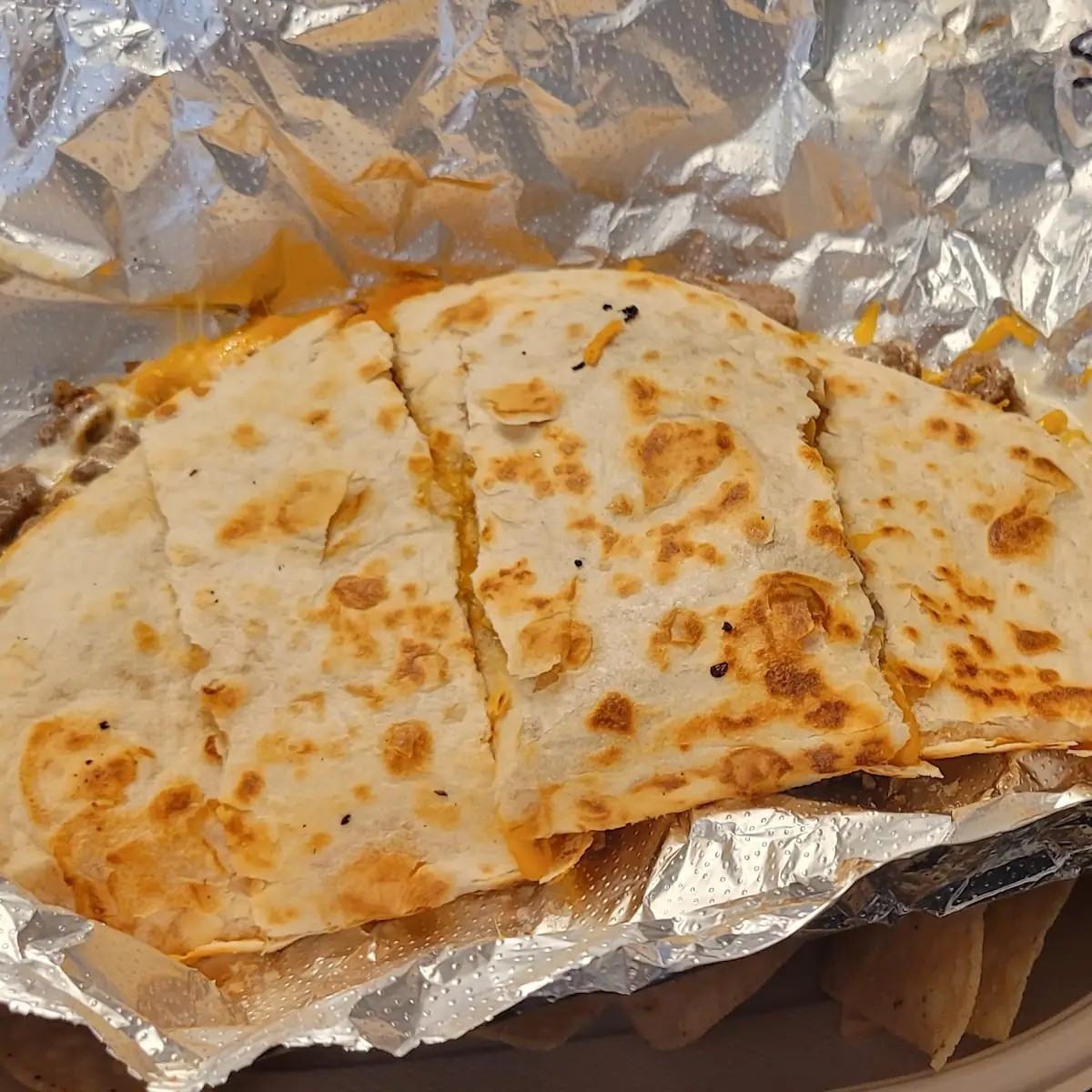 Steak Quesadilla with Queso Cheese