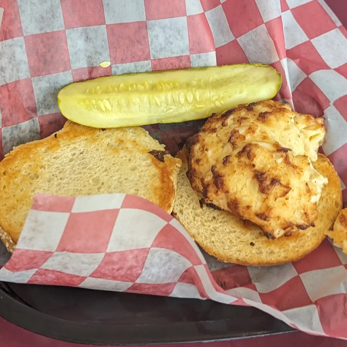 Crab Cake Sandwich