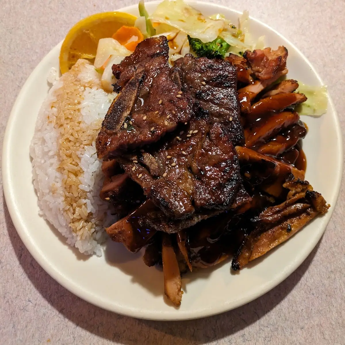 Chicken and Spare Ribs Combo