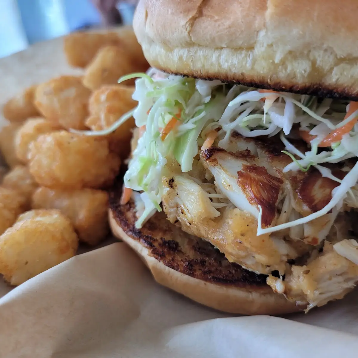 Crab Cake Sandwich