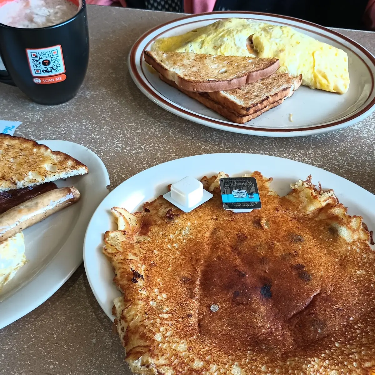 Blueberry Pancake Platter