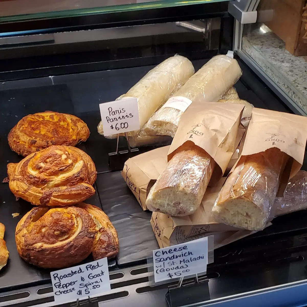 Sandwiches on Fresh Baguette