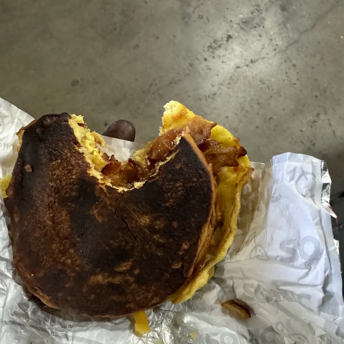 Bacon Croissant Sandwich
