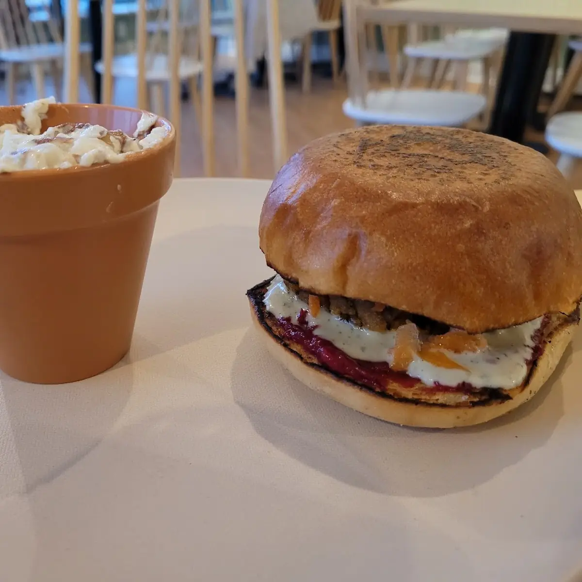 Thanksgiving Veggie Burger