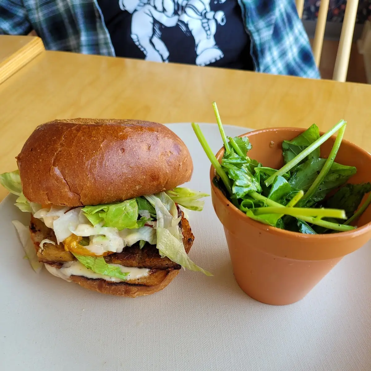 Vegan Tempeh Burger