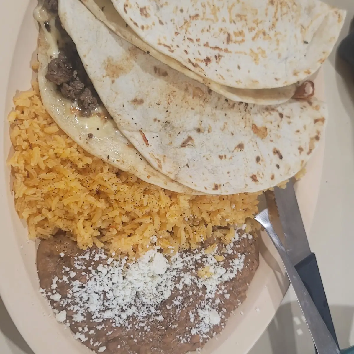 Quesadilla with Beef Fajita