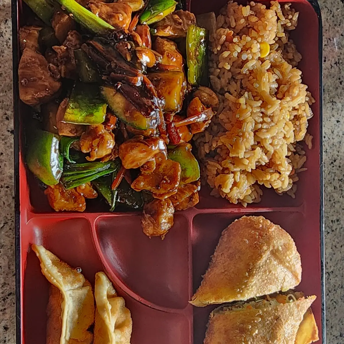 Kung Pao Chicken Bento Box