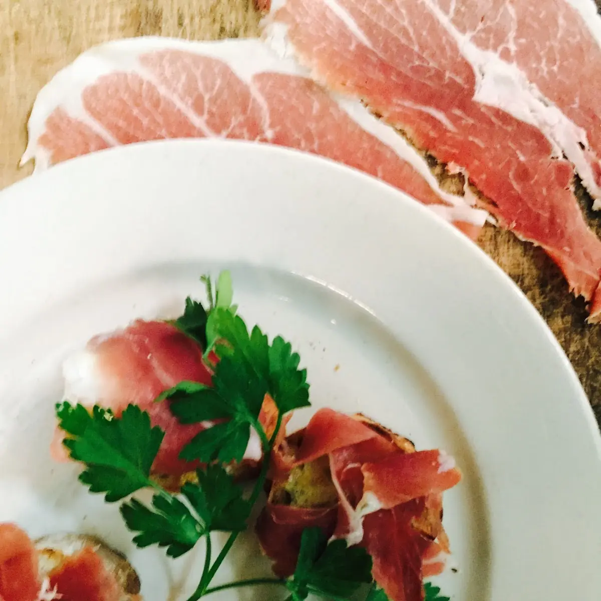 Burrata Prosciutto Antipasto