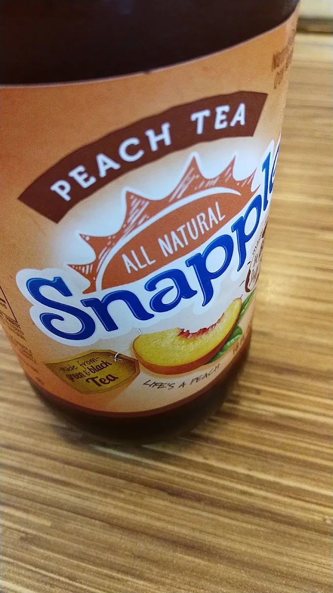 Snapple Peach Tea