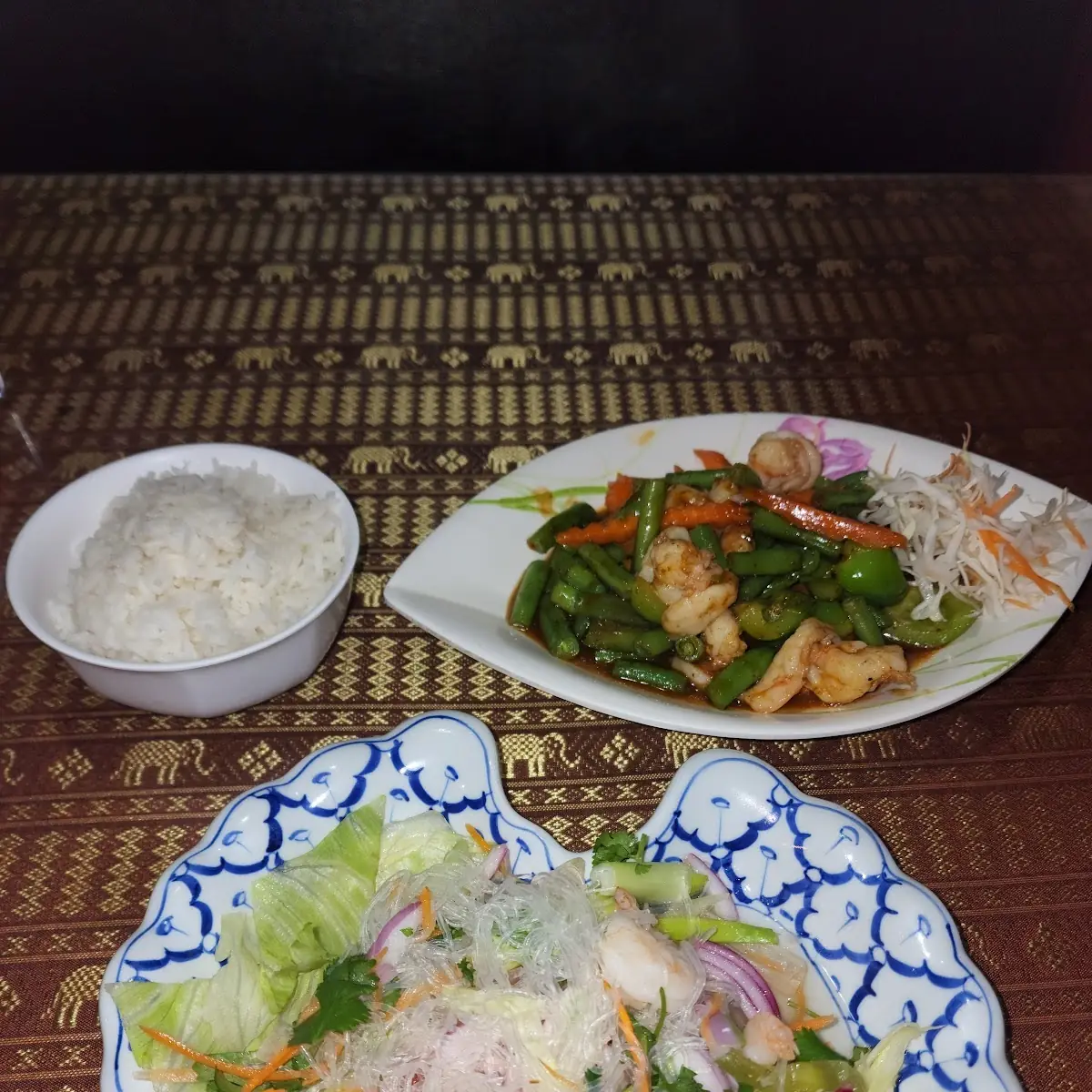 Goong Pad Prik Khing