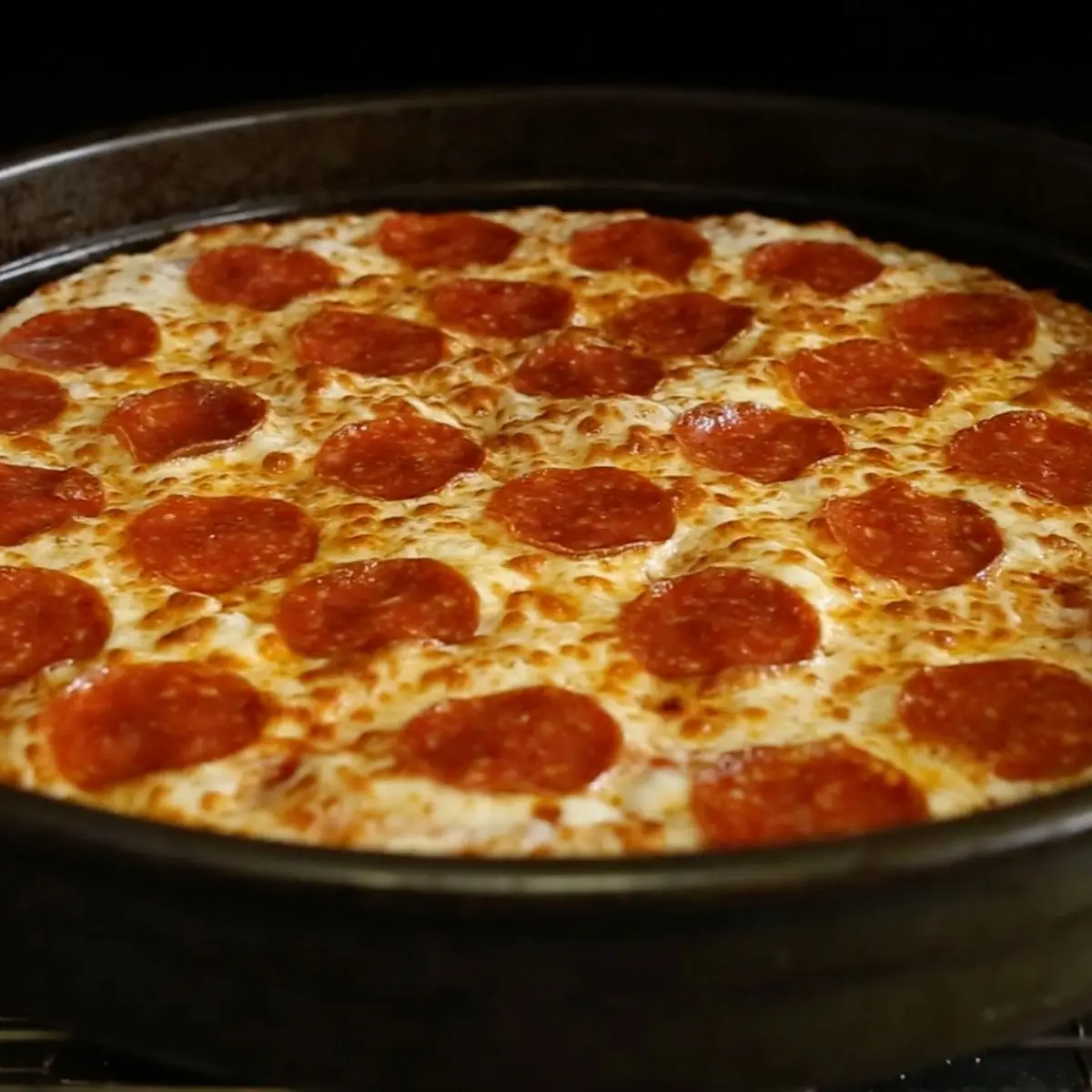 Pepperoni Pan Pizza