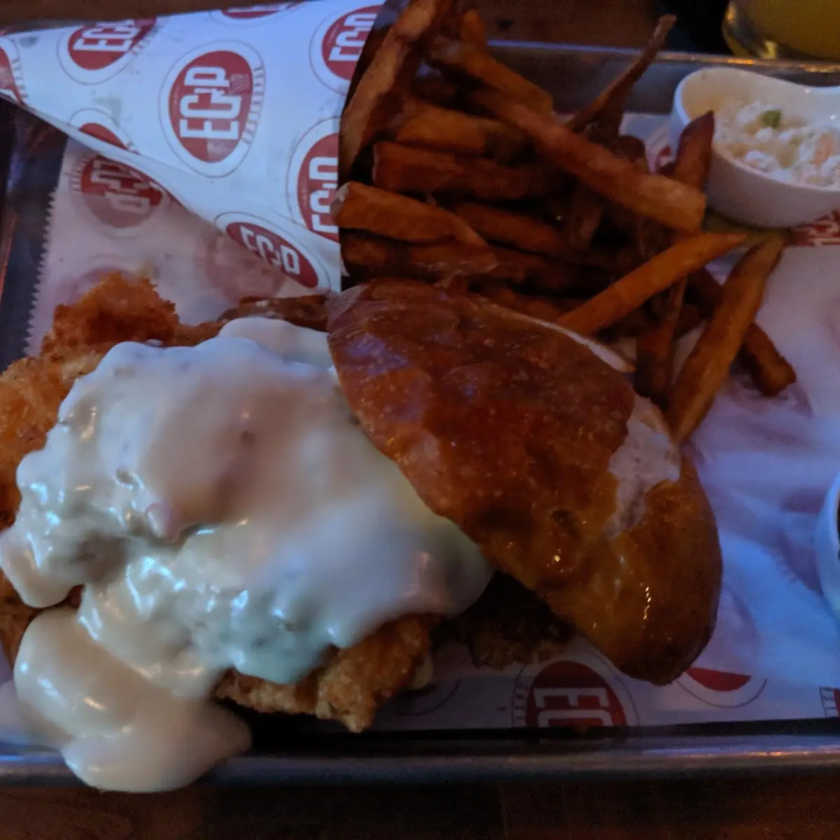 Beer Cheese Chicken Sandwich