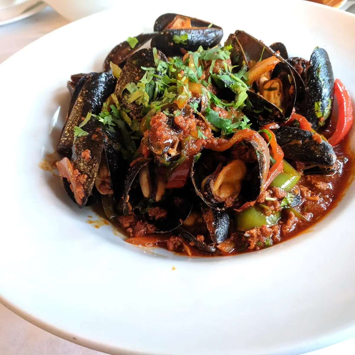 Mejillones a La Diabla