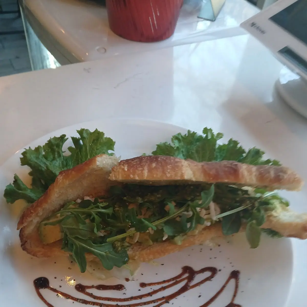 Vegetarian Croissant