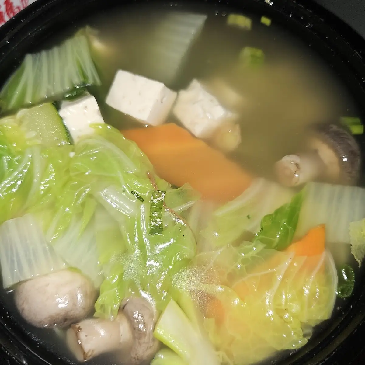 Tofu Vegetable Soup