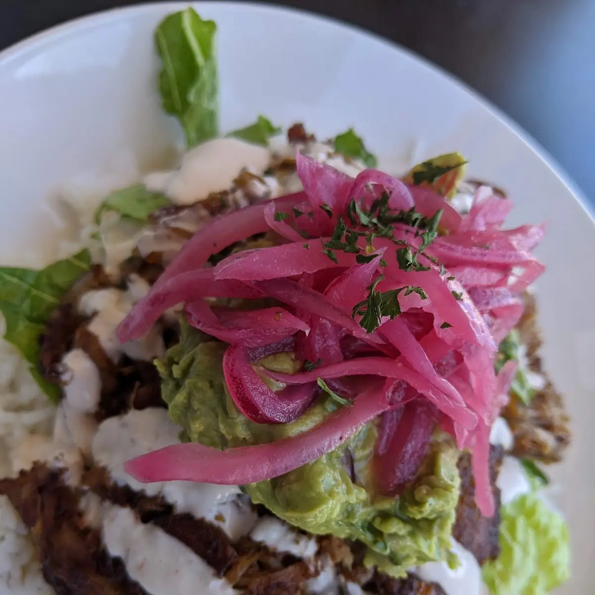 Crispy Pork over Steamed White Rice