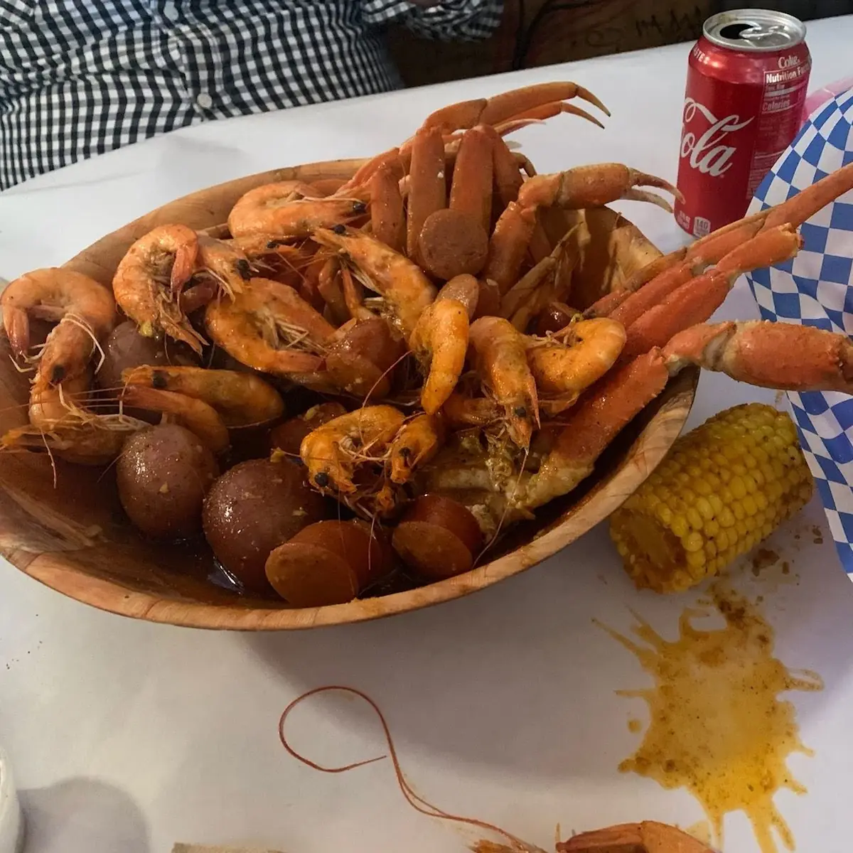 Seafood Boiled Shrimp and Crab