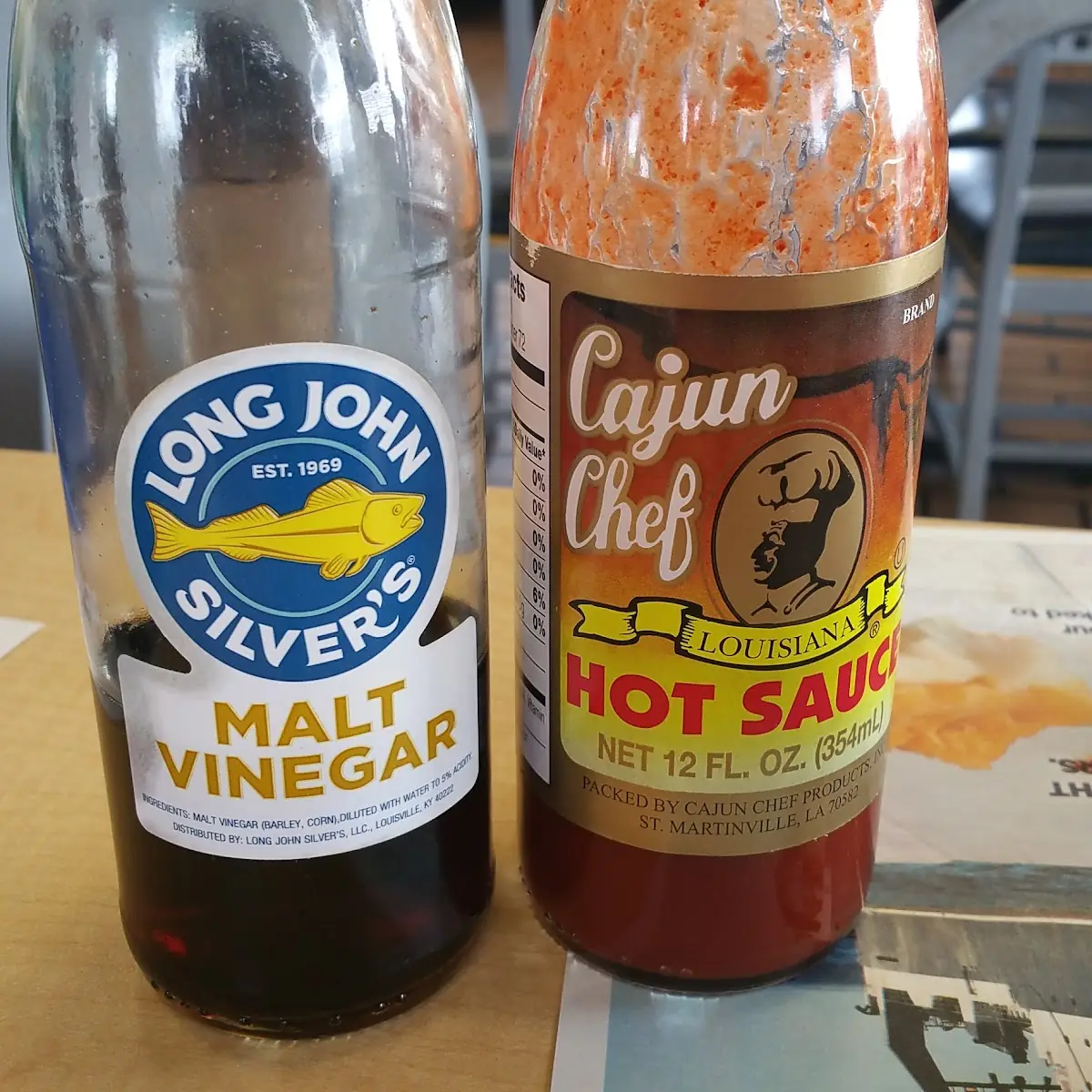 Hot Sauce and Malt Vinegar