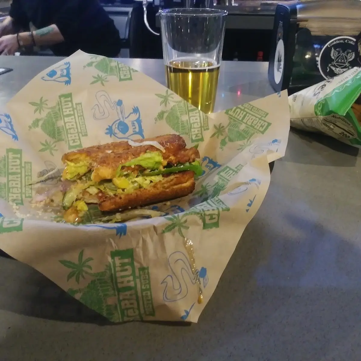 Kush Pinner Garlic Bread