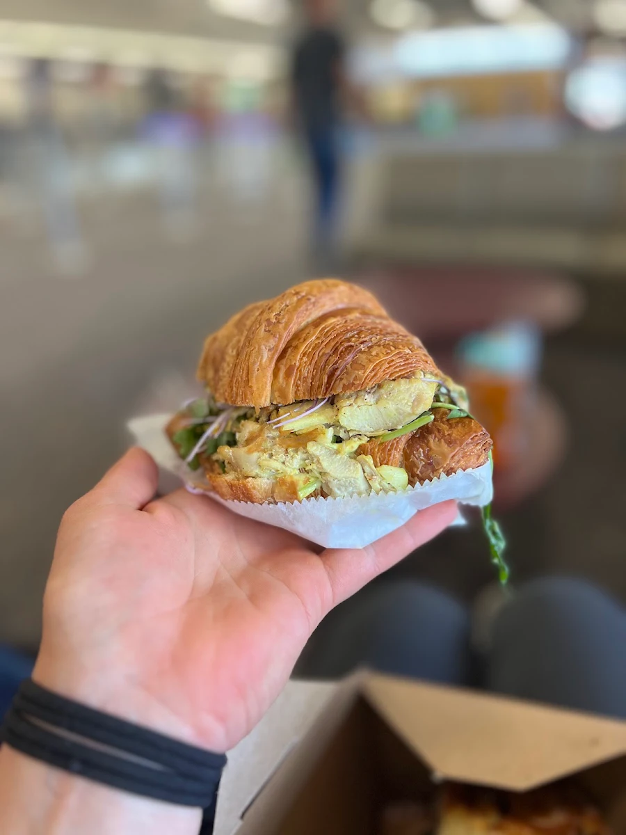 Curry Chicken Croissant