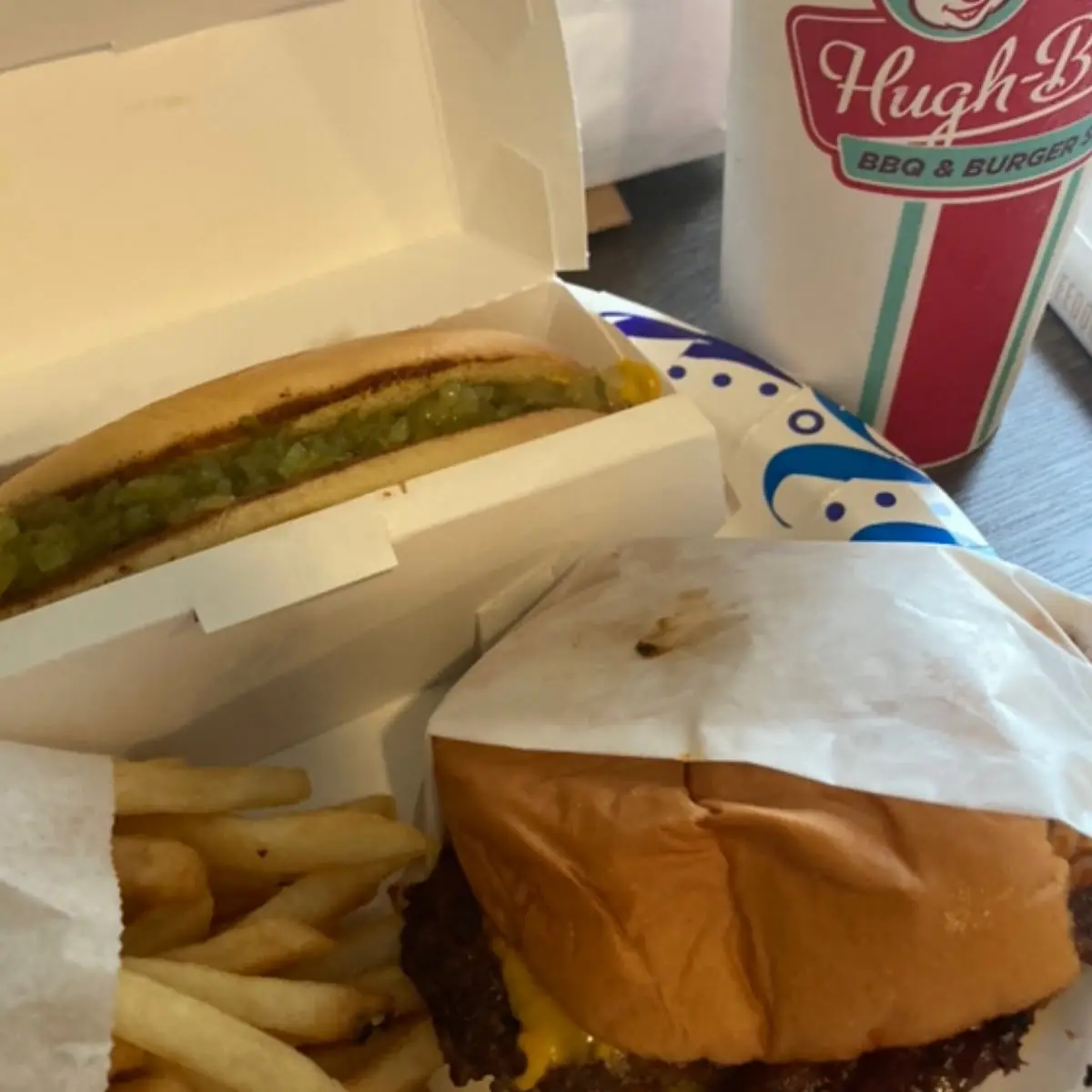 Hot Dog and BBQ Burger