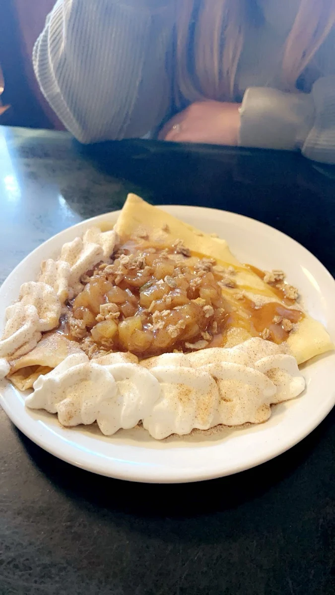 Caramel Apple Crepe