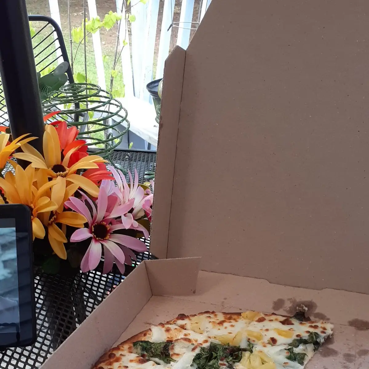 Flat Bread Parmesan Cheese Sauce
