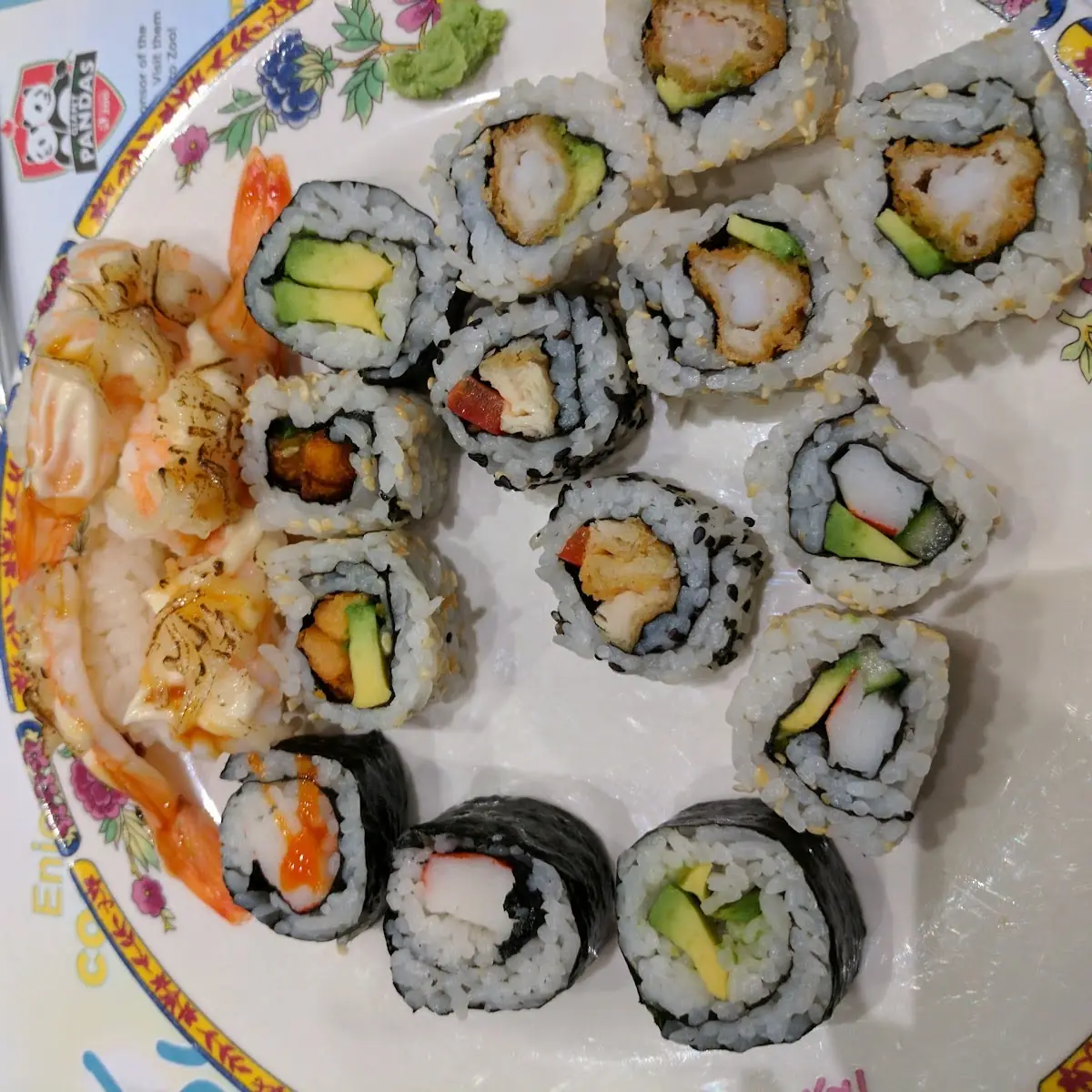 Mandarin Shrimp Roll