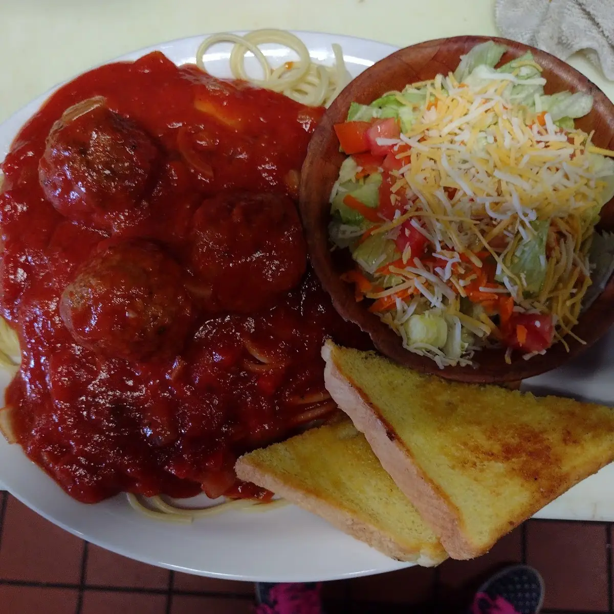Thursday Spaghetti with Meatballs