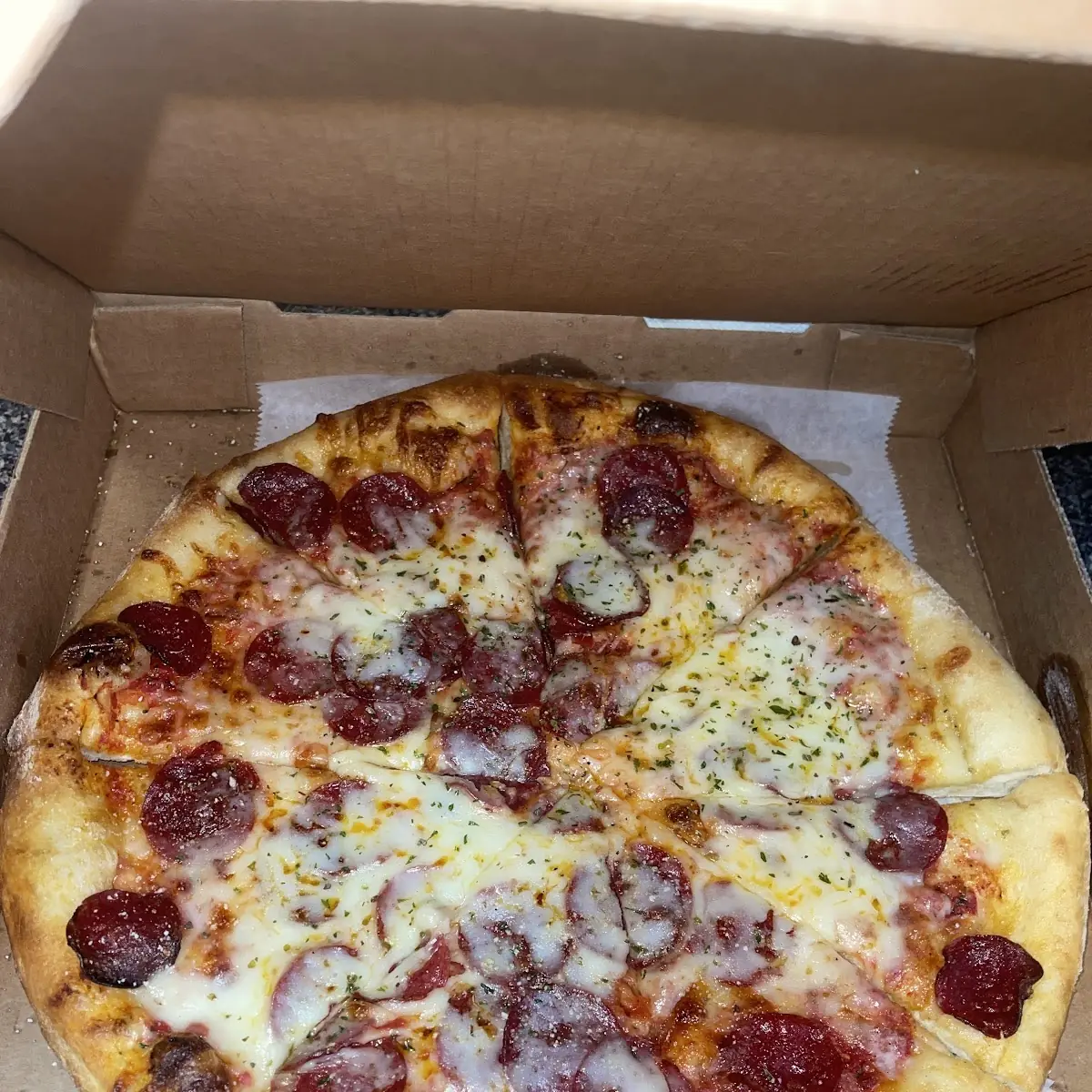 Crust Pizza in Box