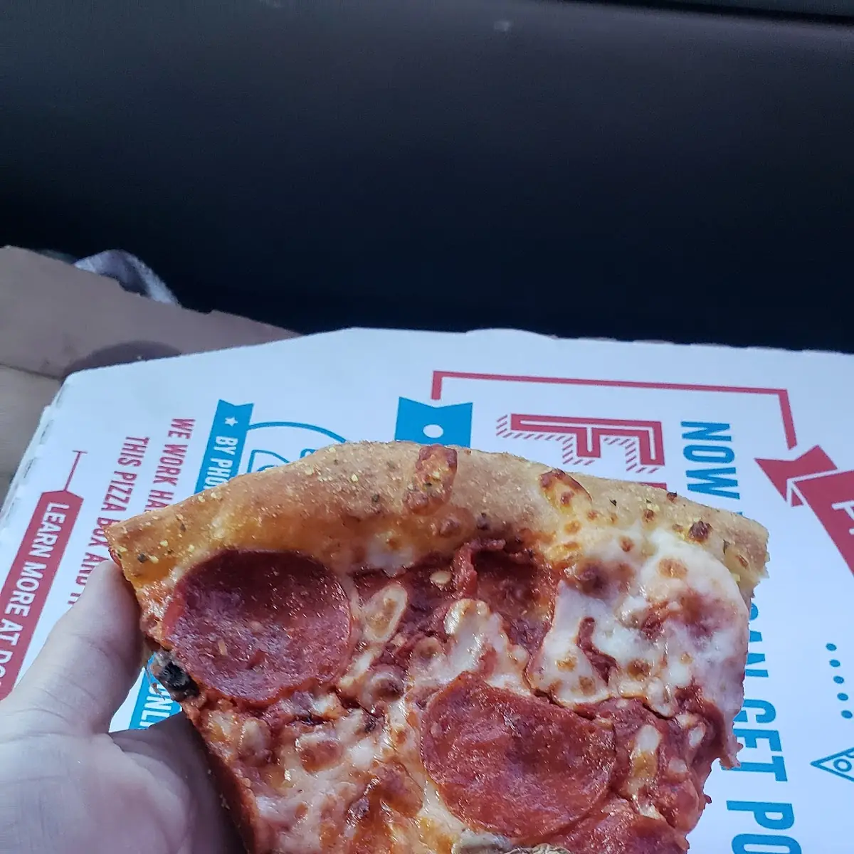 Poorly Made Dominoes Pizza Slice