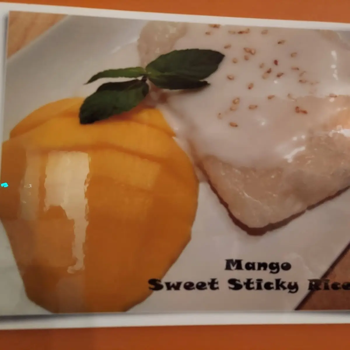 Mango Sweet Sticky Rice Pudding