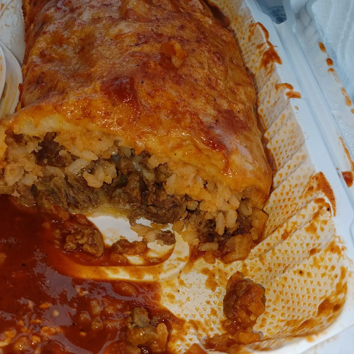 Wet Burrito Carne Asada