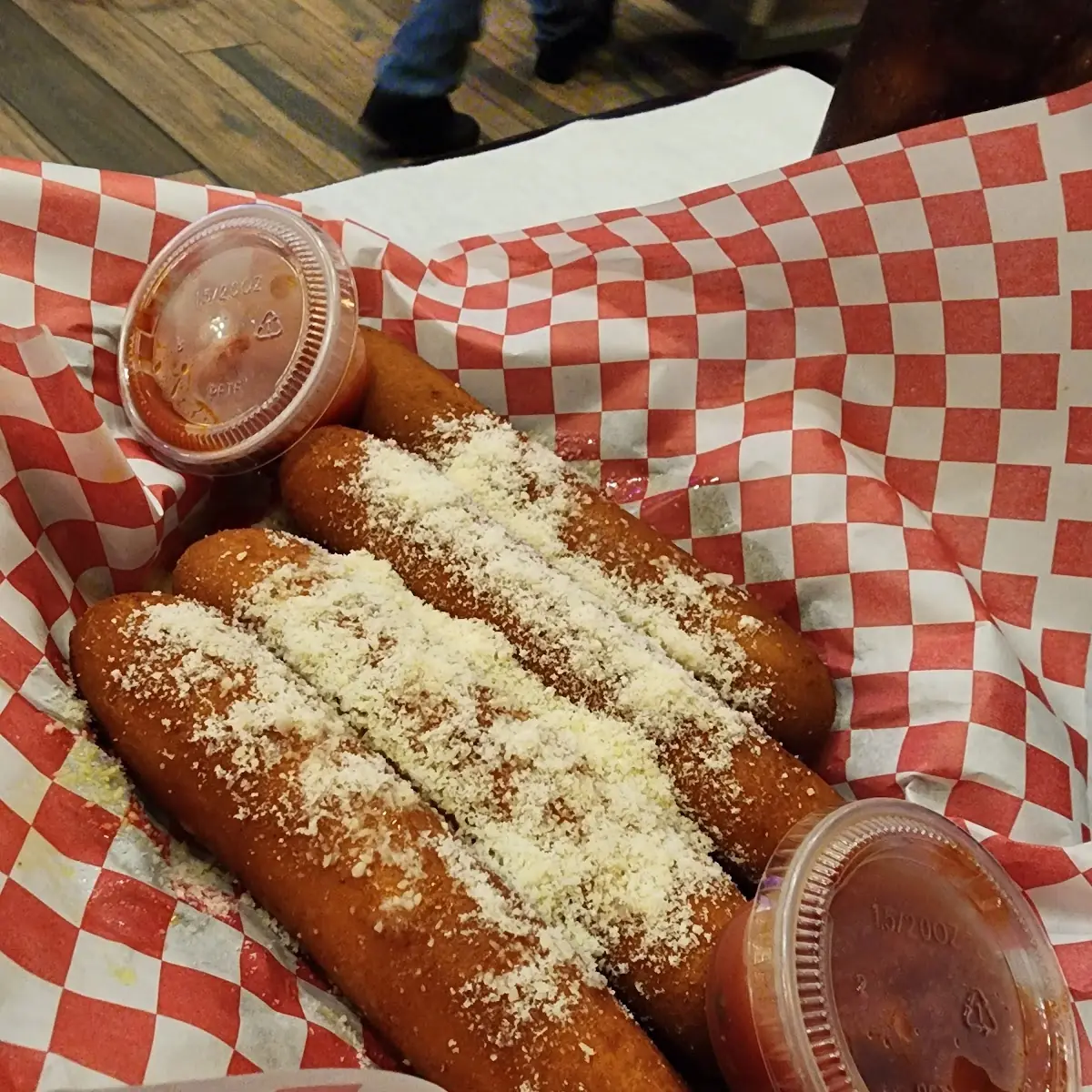 Garlic Parmesan Bread Sticks