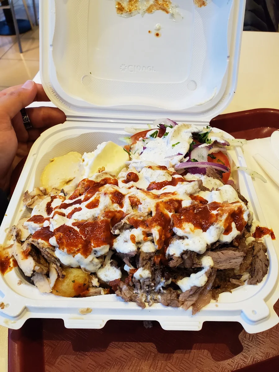 Mixed Shawarma Plate