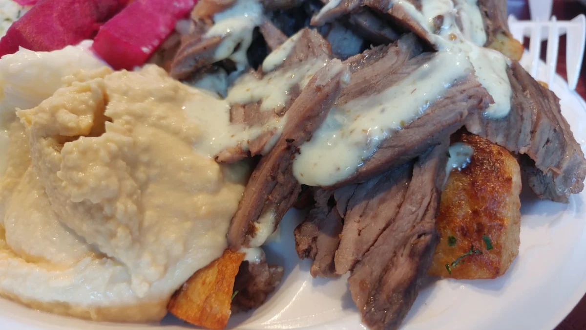 Trio Pita Boeuf Shawarma