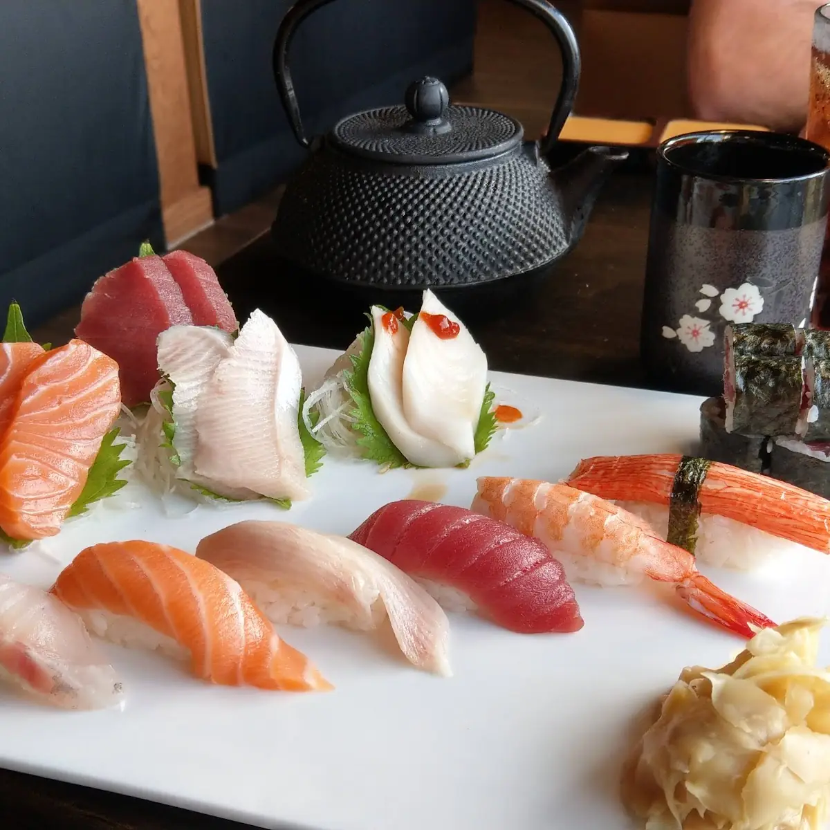 Sashimi Sushi and Sashimi Combo