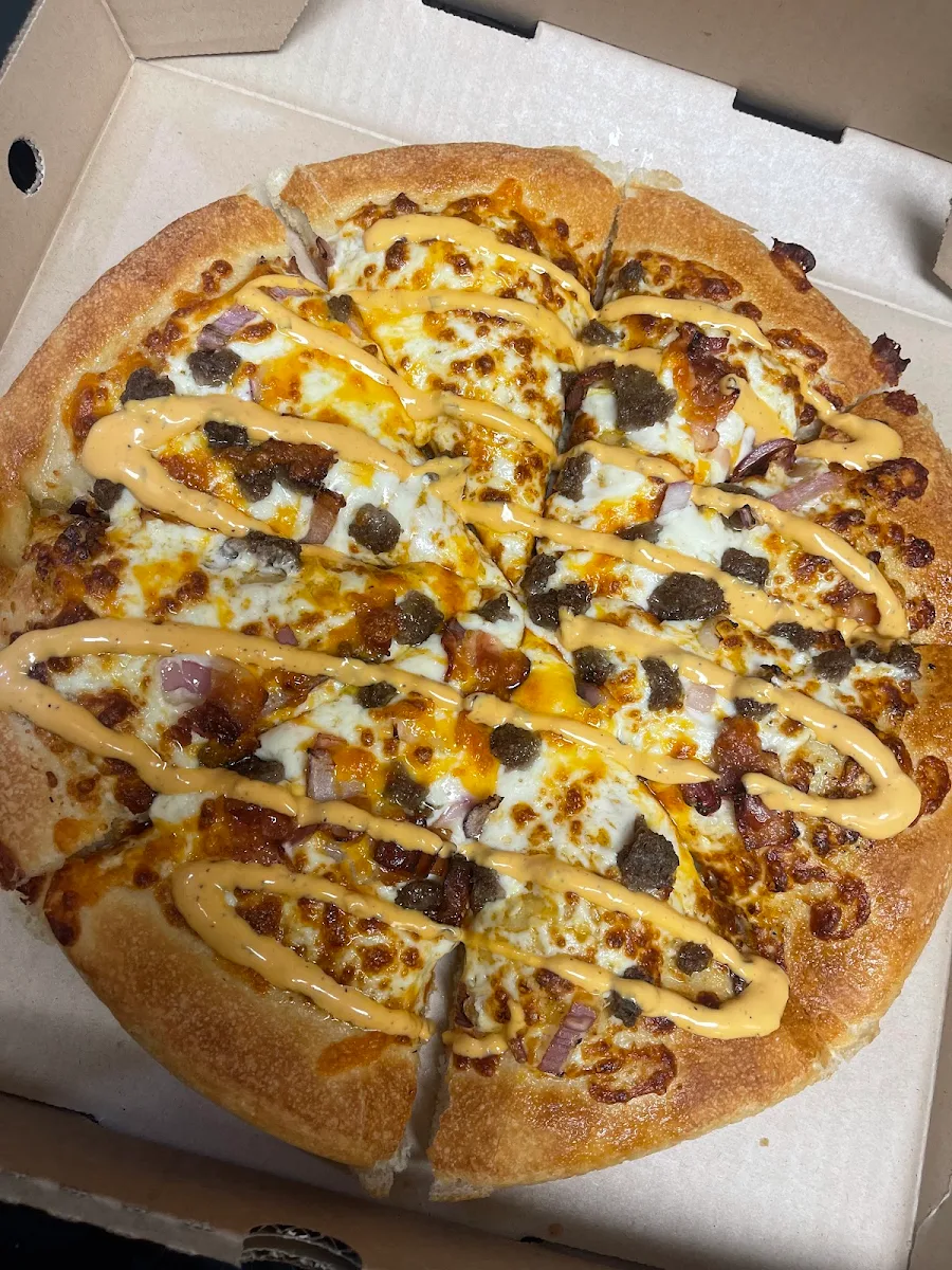 Cheeseburger Pizza