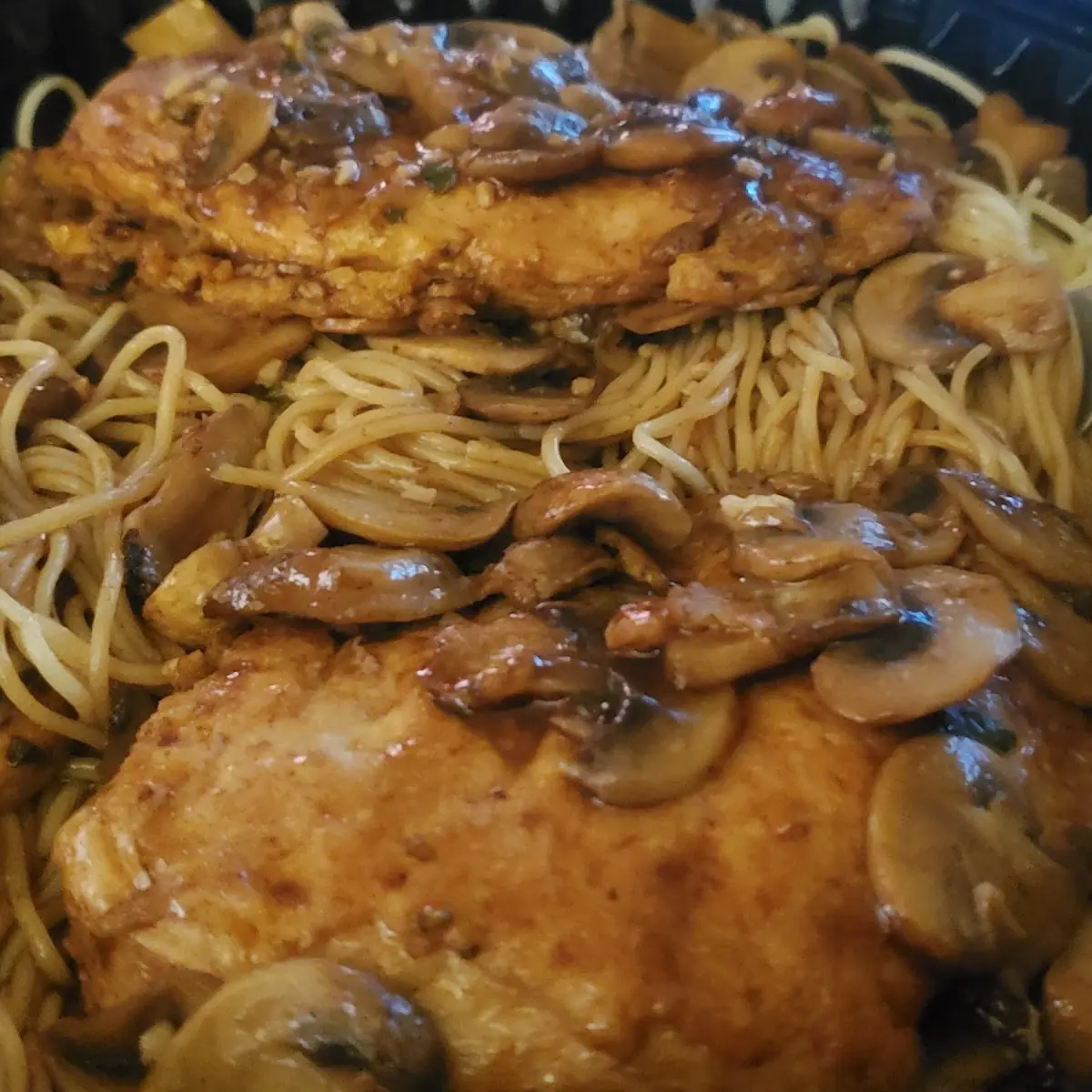 Pan Seared Chicken Marsala