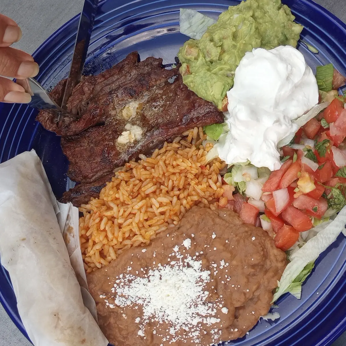 Carne Asada Plate
