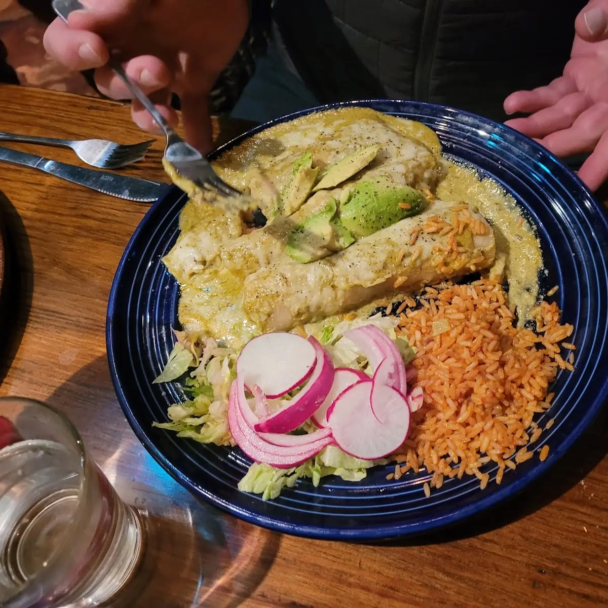 Swiss Enchiladas