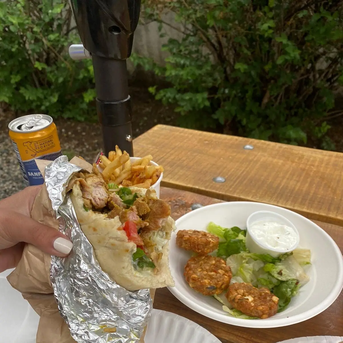 Chicken Gyro Wrap